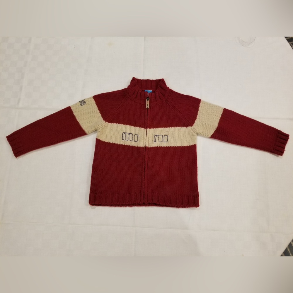 Mini Mayoral sporty cardigan sweater. Excellent condition. Size 5/110cm.